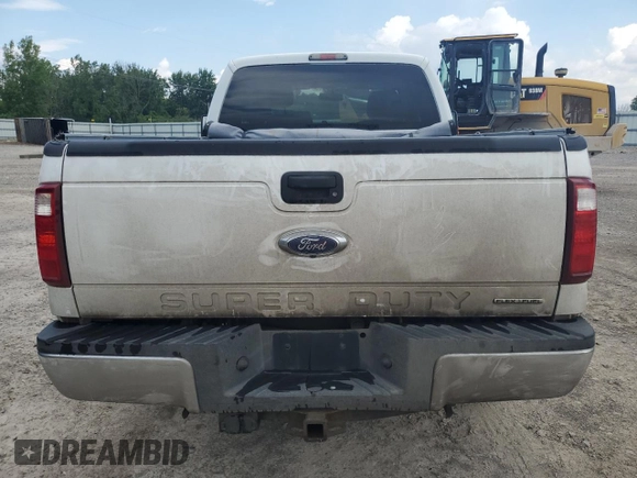2011 Ford F-250 XL with VIN 1FT7X2B66BEC41526, listed as a Copart auction lot 63617455 with 197,068 mi miles and Salvage title. Bid and sale history available at DreamBid. Image 6.