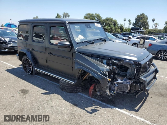 2024 Mercedes-Benz G 63 AMG with VIN W1NYC7HJ3RX511358, listed as a Copart auction lot 62327034 with Not Provided miles and Salvage Title. Bid and sale history available at DreamBid. Image 4.