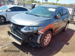 2018 Nissan Rogue SV with VIN 5N1AT2MT2JC826940, listed as a IAAI auction lot 41980458 with 60,896 mi miles. Bid and sale history available at carsss.com. Image 2.