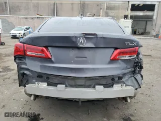 2020 Acura TLX with VIN 19UUB1F31LA007431, listed as a Copart auction lot 48993765 with 116,375 mi miles and Salvage Title. Bid and sale history available at carsss.com. Image 6.