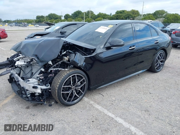 2024 Mercedes-Benz C 300 with VIN W1KAF4GBXRR231973, listed as a IAAI auction lot 41324526 with Not Provided miles and . Bid and sale history available at DreamBid. Image 18.