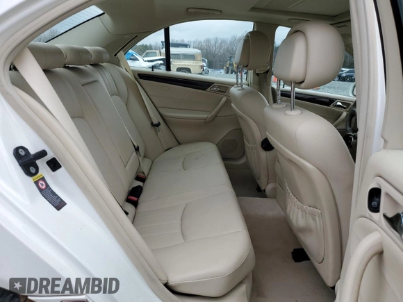 2007 Mercedes-Benz C with VIN WDBRF87J67F844780, listed as a Copart auction lot 49582225 with Not Provided miles and Salvage Title. Bid and sale history available at DreamBid. Image 10.