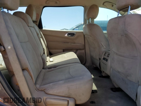 2015 Nissan Pathfinder SV with VIN 5N1AR2MN0FC689360, listed as a Copart auction lot 61433765 with 95,663 mi miles and Salvage title. Bid and sale history available at DreamBid. Image 11.