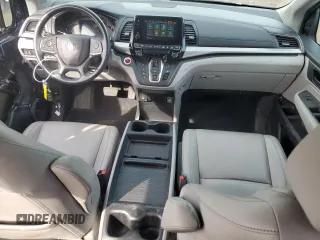 2022 Honda Odyssey EX-L with VIN 5FNRL6H71NB021161, listed as a Copart auction lot 47082215 with 63,510 mi miles and Salvage Title. Bid and sale history available at DreamBid. Image 8.