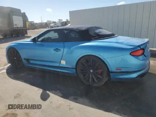 2023 Bentley Continental GT with VIN SCBDT4ZG2PC007396, listed as a Copart auction lot 73963464 with Not Provided miles and Non Repairable. Bid and sale history available at DreamBid. Image 2.