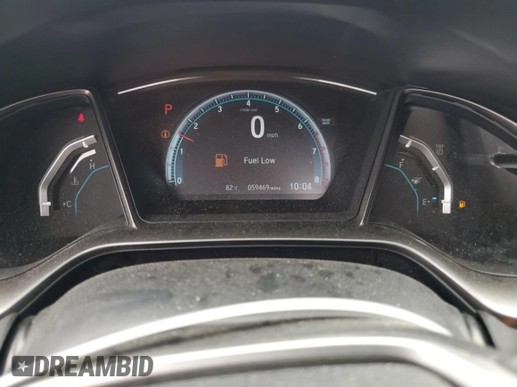 2018 Honda Civic EX z VIN SHHFK7H58JU236426, wystawiony jako Copart lot #59536155 z przebiegiem 59 469 mil mil oraz Szkoda całkowita • Salvage title. Historia ofert i sprzedaży dostępna na DreamBid. Obrazek 9.