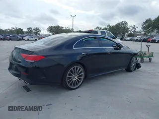 2019 Mercedes-Benz CLS with VIN WDD2J5KB2KA035689, listed as a IAAI auction lot 41263237 with 57,609 mi miles. Bid and sale history available at carsss.com. Image 4.