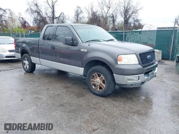 2004 Ford F-150 STX with VIN 1FTRX14W44NA05055, listed as a IAAI auction lot 41960979 with 184,479 mi miles and . Bid and sale history available at DreamBid. Image 1.