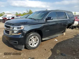 2015 Chevrolet Tahoe LT with VIN 1GNSKBKC5FR172784, listed as a Copart auction lot 58312635 with 140,225 mi miles and Salvage title. Bid and sale history available at DreamBid. Image 1.