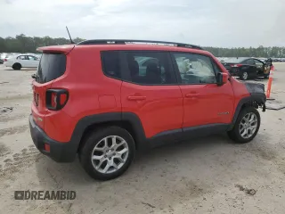 2018 Jeep Renegade Latitude with VIN ZACCJABB0JPH97800, listed as a Copart auction lot 55987105 with Not provided miles and Salvage title. Bid and sale history available at DreamBid. Image 3.