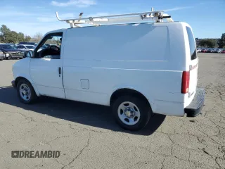 2004 Chevrolet Astro Cargo Van with VIN 1GCDM19X34B112801, listed as a Copart auction lot 46345715 with 0 mi miles and Salvage Title. Bid and sale history available at carsss.com. Image 2.