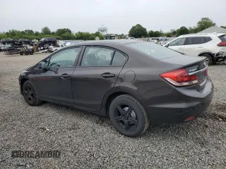 2013 Honda Civic LX z VIN 19XFB2F5XDE232038, wystawiony jako Copart lot #58690005 z przebiegiem 138 361 mil mil oraz Szkoda całkowita • Salvage title. Historia ofert i sprzedaży dostępna na DreamBid. Obrazek 2.