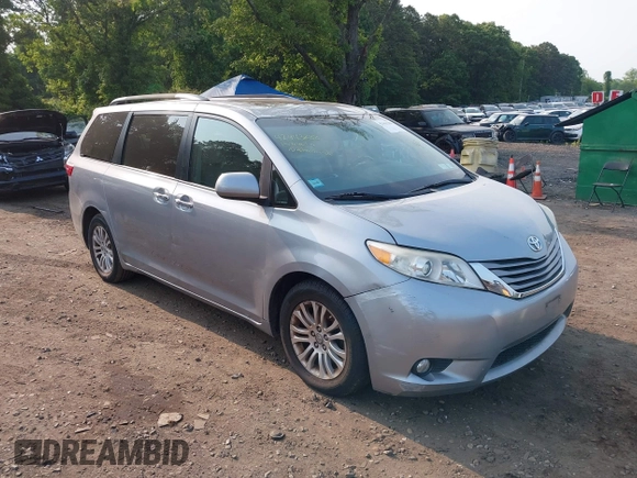 2015 Toyota Sienna XLE with VIN 5TDYK3DC2FS582546, listed as a IAAI auction lot 42443288 with 274,214 mi miles and . Bid and sale history available at DreamBid. Image 1.