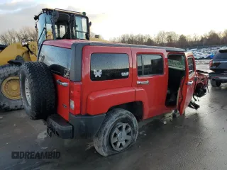 2008 Hummer H3 SUV with VIN 5GTEN13E988157875, listed as a Copart auction lot 82290214 with Not Provided miles and Salvage Title. Bid and sale history available at DreamBid. Image 3.