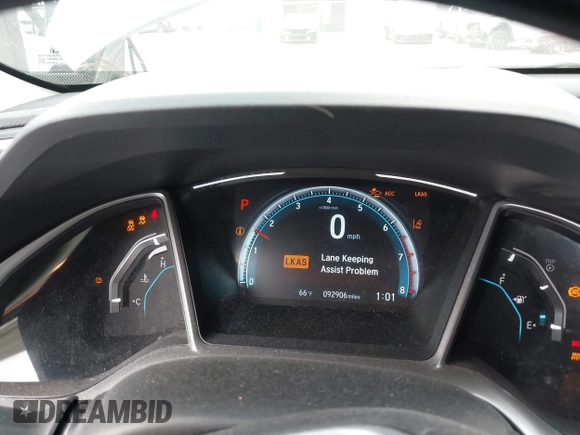 2019 Honda Civic EX с VIN JHMFC1F39KX010592, выставлен на аукционе IAAI как лот 42327745 с пробегом 92 906 миль миль и . История ставок и продаж доступна на DreamBid. Изображение 7.