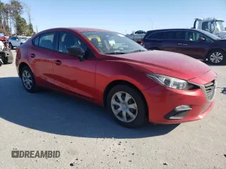 2015 Mazda 3 i SV with VIN JM1BM1T78F1250066, listed as a Copart auction lot 86129084 with 64,437 mi miles and Salvage Title. Bid and sale history available at DreamBid. Image 4.