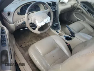 2003 Ford Mustang GT Deluxe with VIN 1FAFP45X23F332063, listed as a Copart auction lot 47384245 with 168,656 mi miles and Salvage Title. Bid and sale history available at carsss.com. Image 8.