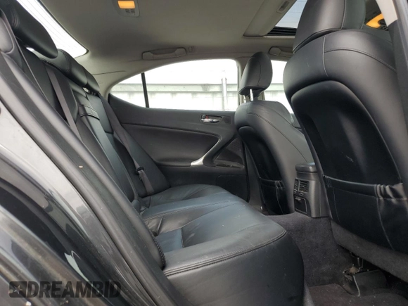 2008 Lexus IS 250 with VIN JTHCK262582026538, listed as a Copart auction lot 60037955 with 270,942 mi miles and Clean title. Bid and sale history available at DreamBid. Image 10.