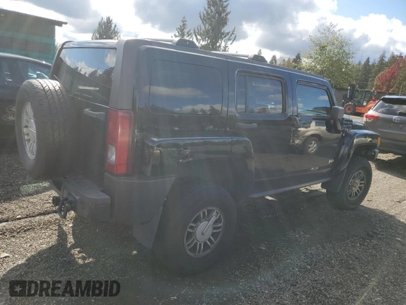 2008 Hummer H3 SUV Luxury with VIN 5GTEN43E588185822, listed as a Copart auction lot 76406734 with 181,808 mi miles and Clean Title. Bid and sale history available at carsss.com. Image 3.