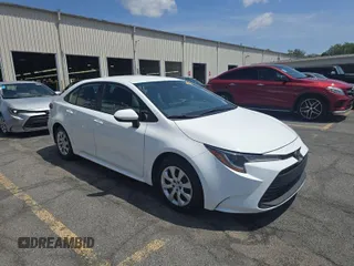 2024 Toyota Corolla LE with VIN 5YFB4MDE6RP133424, listed as a IAAI auction lot 42852869 with 25,073 mi miles and . Bid and sale history available at DreamBid. Image 2.