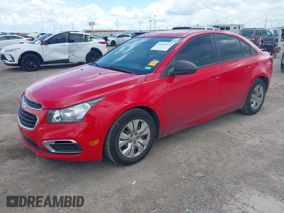 2015 Chevrolet Cruze LS z VIN 1G1PA5SH1F7270312, wystawiony jako IAAI lot #42225925 z przebiegiem 161 923 mil mil oraz . Historia ofert i sprzedaży dostępna na DreamBid. Obrazek 2.