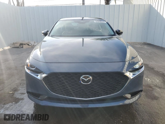 2025 Mazda 3 S Carbon Edition with VIN 3MZBPBCM5SM456474, listed as a Copart auction lot 43121065 with 3,616 mi miles and Clean Title. Bid and sale history available at DreamBid. Image 5.