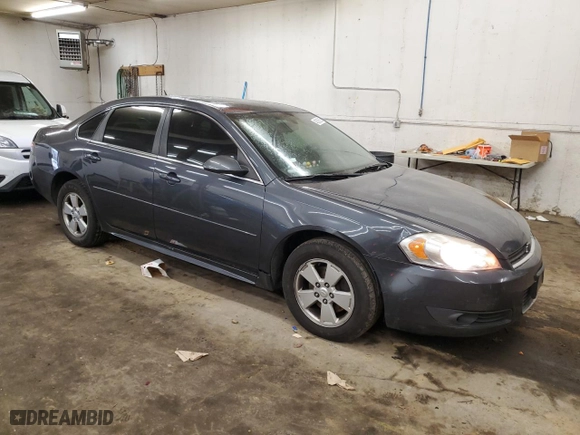 2010 Chevrolet Impala LT with VIN 2G1WB5EK6A1191093, listed as a Copart auction lot 48306335 with NaN miles and Salvage Title. Bid and sale history available at carsss.com. Image 4.