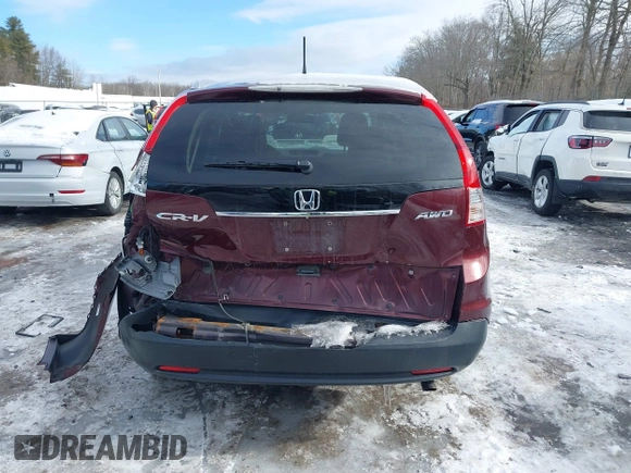 2013 Honda CR-V EX-L with VIN 5J6RM4H70DL076076, listed as a IAAI auction lot 41614616 with 78,311 mi miles. Bid and sale history available at carsss.com. Image 16.