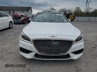 2020 Genesis G80 3.8L with VIN KMTFN4JE5LU334567, listed as a Copart auction lot 51872595 with 66,126 mi miles and Salvage Title. Bid and sale history available at carsss.com. Image 5.