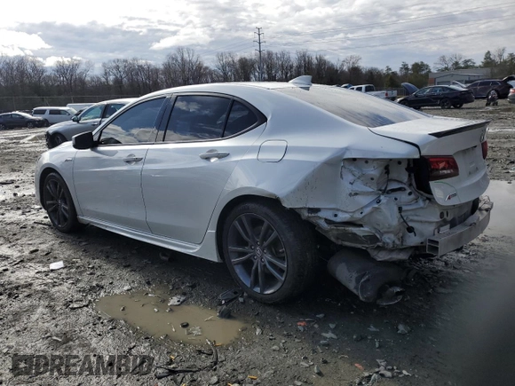 2019 Acura TLX w/A-Spec Pkg with VIN 19UUB1F65KA005237, listed as a Copart auction lot 47432635 with 102,866 mi miles and Salvage Title. Bid and sale history available at carsss.com. Image 2.