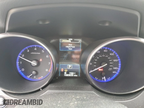 2015 Subaru Outback Premium with VIN 4S4BSBHC1F3234924, listed as a Copart auction lot 50319685 with 168,305 mi miles and Clean title. Bid and sale history available at DreamBid. Image 9.
