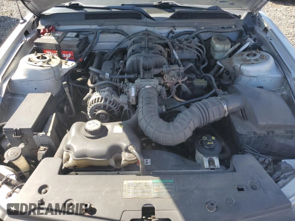 2006 Ford Mustang Standard with VIN 1ZVFT80NX65177384, listed as a Copart auction lot 61959365 with 154,748 mi miles and Salvage title. Bid and sale history available at DreamBid. Image 11.