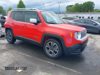 2018 Jeep Renegade Limited with VIN ZACCJADBXJPH12121, listed as a IAAI auction lot 42003114 with 53,126 mi miles and . Bid and sale history available at DreamBid. Image 1.