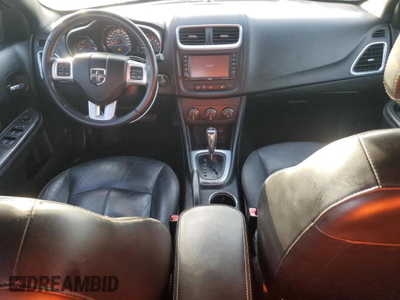2013 Dodge Avenger SXT with VIN 1C3CDZCG1DN628564, listed as a Copart auction lot 61000835 with 38,975 mi miles and Salvage title. Bid and sale history available at DreamBid. Image 8.