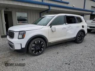 2023 Kia Telluride SX Prestige X-Line z VIN 5XYP5DGC4PG364580, wystawiony jako Copart lot #58479865 z przebiegiem 21 436 mil mil oraz Szkoda całkowita • Salvage title. Historia ofert i sprzedaży dostępna na DreamBid. Obrazek 1.