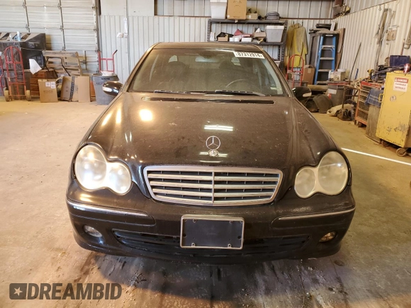 2006 Mercedes-Benz C 280 Luxury with VIN WDBRF54H36F741993, listed as a Copart auction lot 87312914 with 97,504 mi miles and Clean Title. Bid and sale history available at DreamBid. Image 5.