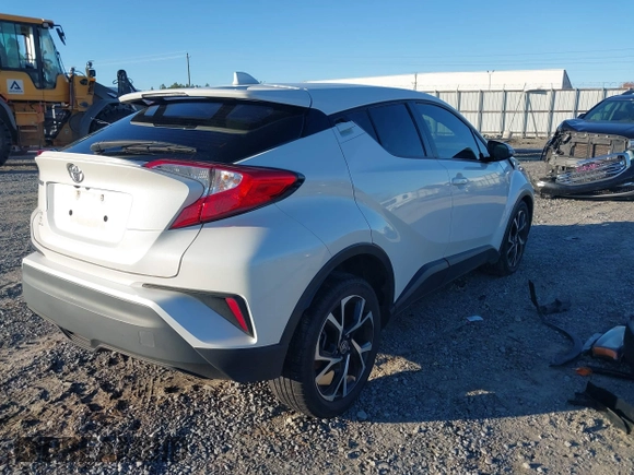 2020 Toyota C-HR LE with VIN NMTKHMBX9LR114159, listed as a IAAI auction lot 41082427 with 22,511 mi miles. Bid and sale history available at carsss.com. Image 4.