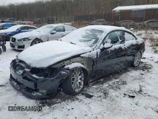 2009 BMW 3 Series 328i with VIN WBAWV13529P121249, listed as a Copart auction lot 89005845 with 107,011 mi miles and Salvage Title. Bid and sale history available at carsss.com. Image 1.