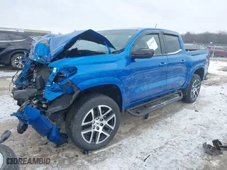 2023 Chevrolet Colorado 4WD Z71 with VIN 1GCPTDEK6P1232288, listed as a IAAI auction lot 41391309 with 1 mi miles. Bid and sale history available at carsss.com. Image 18.