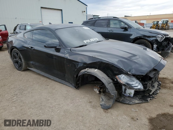 2022 Ford Mustang GT with VIN 1FA6P8CF1N5140370, listed as a Copart auction lot 49728295 with 49,115 mi miles and Clean Title. Bid and sale history available at DreamBid. Image 4.