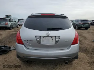 2005 Nissan Murano SL with VIN JN8AZ08T25W300642, listed as a Copart auction lot 44338145 with 169,912 mi miles and Salvage Title. Bid and sale history available at carsss.com. Image 6.