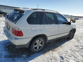 2002 BMW X5 4.4i with VIN 5UXFB335X2LH35651, listed as a Copart auction lot 49640415 with 133,972 mi miles and Salvage Title. Bid and sale history available at carsss.com. Image 3.