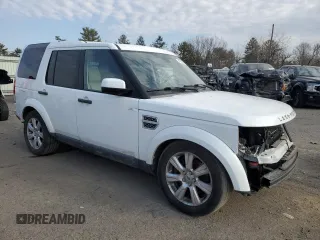 2013 Land Rover LR4 Lux with VIN SALAK2D45DA690019, listed as a Copart auction lot 47551295 with 117,598 mi miles and Salvage title. Bid and sale history available at DreamBid. Image 4.