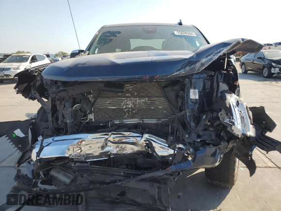 2023 Chevrolet Silverado 1500 LTZ with VIN 1GCUDGE89PZ129566, listed as a Copart auction lot 75698284 with 22,918 mi miles and Salvage Title. Bid and sale history available at carsss.com. Image 5.