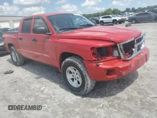 2008 Dodge Dakota SLT with VIN 1D7HW48N38S546077, listed as a Copart auction lot 56600265 with 234,448 mi miles and Salvage title. Bid and sale history available at DreamBid. Image 4.