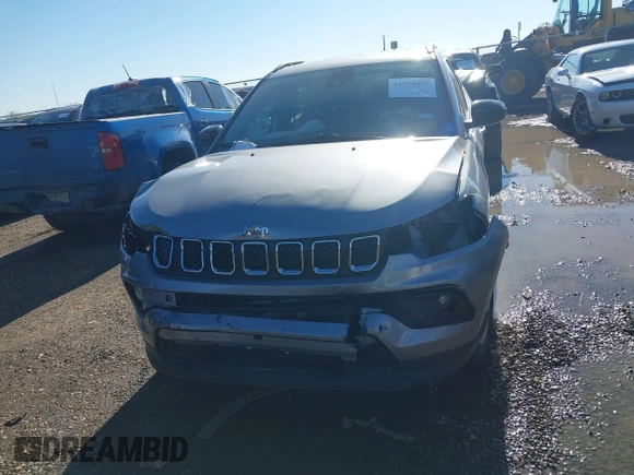 2023 Jeep Compass Latitude with VIN 3C4NJDBN5PT540587, listed as a IAAI auction lot 41214077 with 35,887 mi miles and . Bid and sale history available at DreamBid. Image 13.