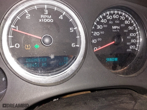 2009 Chevrolet Silverado 1500 LTZ with VIN 3GCEK33309G212297, listed as a IAAI auction lot 41716572 with 158,451 mi miles. Bid and sale history available at carsss.com. Image 7.