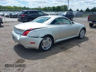 2002 Lexus SC 430 with VIN JTHFN48Y520033641, listed as a IAAI auction lot 42798155 with 54,006 mi miles and . Bid and sale history available at DreamBid. Image 4.