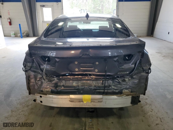 2020 Honda Accord Sedan Sport with VIN 1HGCV1F39LA075124, listed as a Copart auction lot 50958635 with 64,756 mi miles and Salvage Title. Bid and sale history available at carsss.com. Image 6.