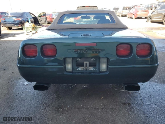 1995 Chevrolet Corvette with VIN 1G1YY32P3S5118503, listed as a Copart auction lot 88292975 with 44,034 mi miles and Salvage Title. Bid and sale history available at carsss.com. Image 6.